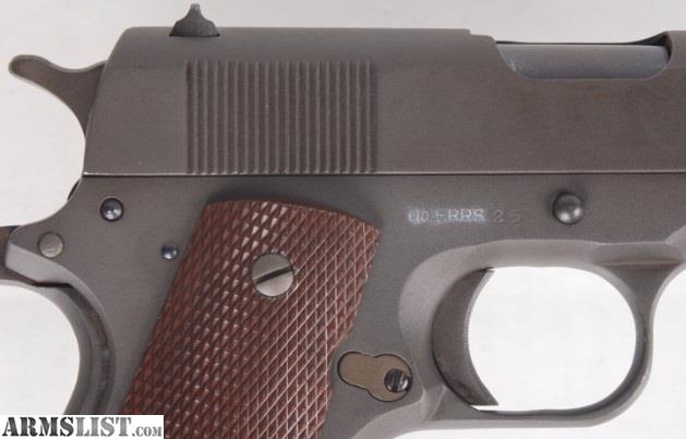 Wwii Colt 1911 Serial Numbers Clubjenol